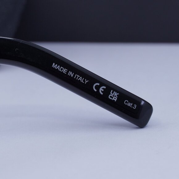 Saint Laurent SL650 MONCEAU 001 Square Sunglasses - Black - Picture 7 of 12